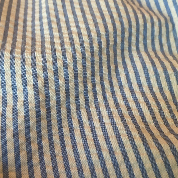 seersucker trousers with 2” cuffs (real seersucker fabric from Hardy-Minnis) - Picture 7 of 7